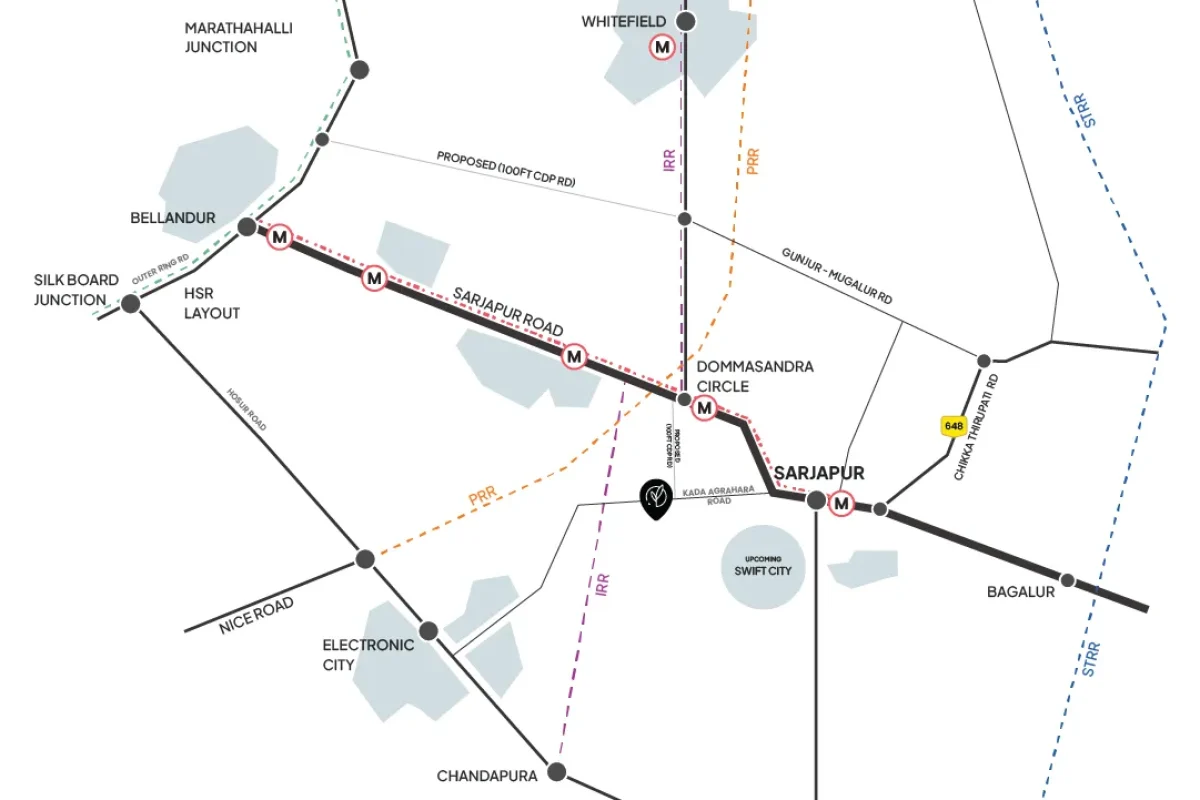 map of soulace by modern spaaces